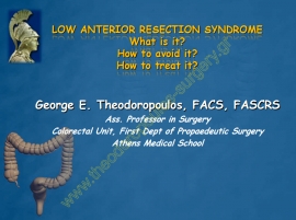 Σύνδρομο χαμηλής πρόσθιας εκτομής